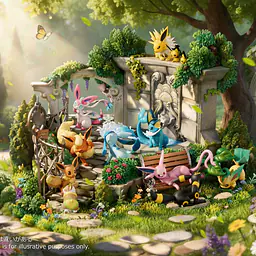 Moon Shadow - Eevee and friends 1