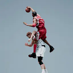 Z. KAHN - Tracy McGrady and Shawn Bradley 3