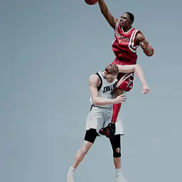 Z. KAHN - Tracy McGrady and Shawn Bradley 1