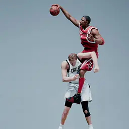 Z. KAHN - Tracy McGrady and Shawn Bradley 2