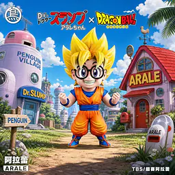 ToyBirds - Arale cos SSJ Goku 1