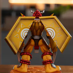DAMDAM - WarGreymon and Agumon 5