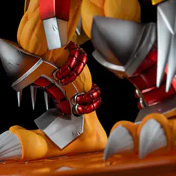 DAMDAM - WarGreymon and Agumon 7