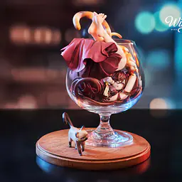 We Art Doing - Wine Cat 6