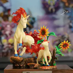 Bao Mi Hua - Rapidash and Ponyta 1