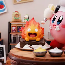 Long Miao - Kirby and Calcifer 8