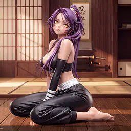Happy Cat - Yoruichi 1
