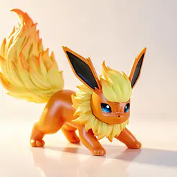 Ruo Ye Zhen - Flareon and Vaporeon 1