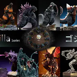 Hard Shell - Godzilla Clock 6