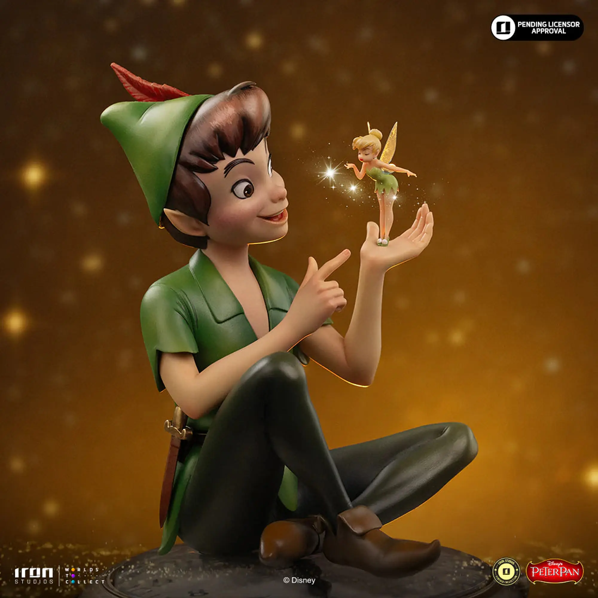 Iron - Peter Pan and Tinker Bell