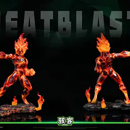 Hacker - Heatblast and Diamondhead 14