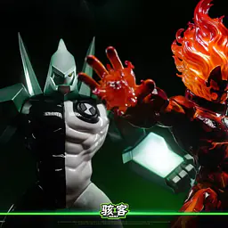 Hacker - Heatblast and Diamondhead 7