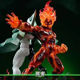Hacker - Heatblast and Diamondhead 10