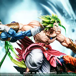 Yi Shou - Broly vs Goku and Vegeta 4