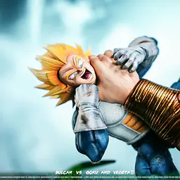Yi Shou - Broly vs Goku and Vegeta 11