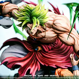 Yi Shou - Broly vs Goku and Vegeta 5