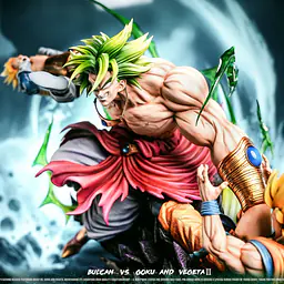 Yi Shou - Broly vs Goku and Vegeta 6