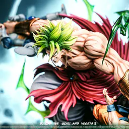 Yi Shou - Broly vs Goku and Vegeta 8