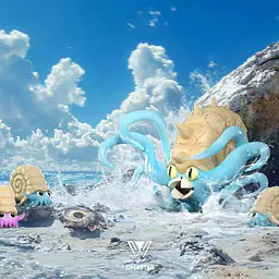Wonder - Omanyte and Omastar 1