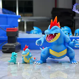 Chasing Light - Totodile, Croconaw and Feraligatr 1