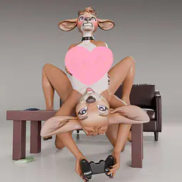 Xing Shou Yu Jing - Two Deer 1