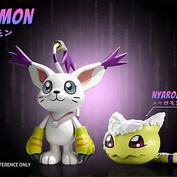 IK - Tailmon, Nyaromon, Patamon and Tokomon 1