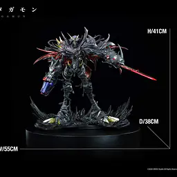 Cross - Omegamon Zwart Defeat 14
