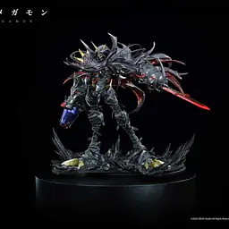 Cross - Omegamon Zwart Defeat 3