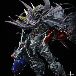 Cross - Omegamon Zwart Defeat 12