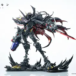 Cross - Omegamon Zwart Defeat 1