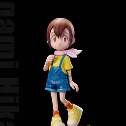 MIMAN - Hikari Yagami, Salamon and Tailmon 5