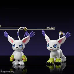 MIMAN - Hikari Yagami, Salamon and Tailmon 16