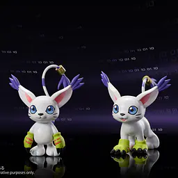 MIMAN - Hikari Yagami, Salamon and Tailmon 11