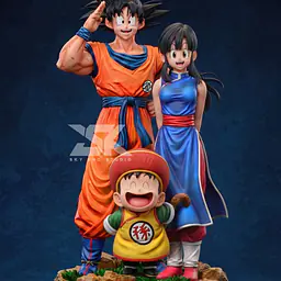 Sky End - Goku, Chi and Gohan 4