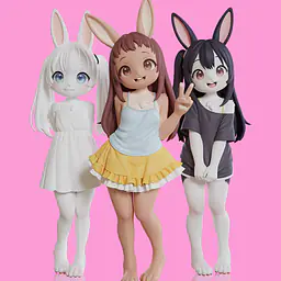 Mocking - Komako Semenovich, Chie Sayama and Tenka Adachi 32