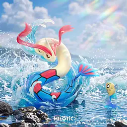 Ling Xi Gong Fang - Milotic and Feebas 1