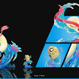 Ling Xi Gong Fang - Milotic and Feebas 3
