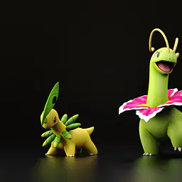 Game Master - Chikorita, Bayleef and Meganium 1