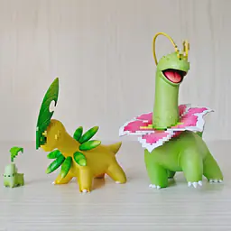 Game Master - Chikorita, Bayleef and Meganium 2