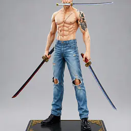 Black - Luffy, Zoro, Sanji, Ace and Trafalgar Law 2