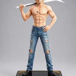 Black - Luffy, Zoro, Sanji, Ace and Trafalgar Law 3