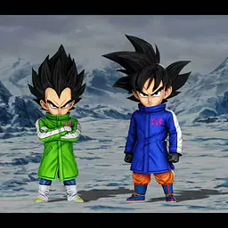 C - Goku and Vegeta 3