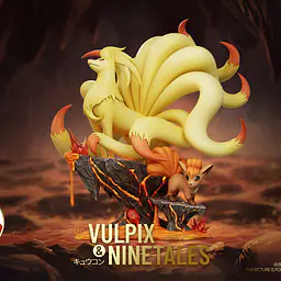 T1 - Ninetales and Vulpix 1