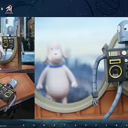 Aurora x Super Hero - Robot and Dog 3