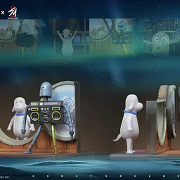 Aurora x Super Hero - Robot and Dog 9