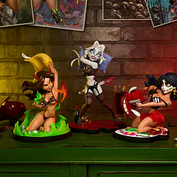 Sideshow Collectibles - Lady Death, Hellwitch and La Muerta 1