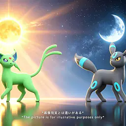 CY - Espeon and Umbreon 4