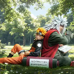 Xing Chen - Jiraiya and Naruto 1