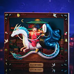 Geisha - Chihiro, No-Face and Haku 1