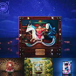 Geisha - Chihiro, No-Face and Haku 5